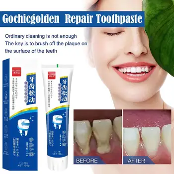 120 г Gochicgolden Repair Зубная паста Зубная паста для восстановления кариеса Отбеливающая зубная паста Удалить неприятный запах изо рта