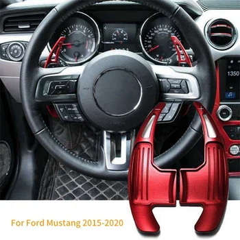 2 шт. Автомобильный рычаг переключения передач на рулевом колесе Удлинитель переключения передач для Ford Mustang 2015 2016 2017 2018 2019 2020