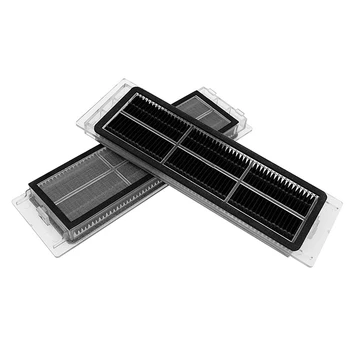 2PC Dust HEPA Filters Запасные части для робота-пылесоса Xiaomi Mijia 1/1S / Roborock S5 Max S6 Maxv S50 S51