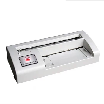 300B Резак для визитных карточек Электрическая автоматическая машина для резки бумажных карт DIY Инструмент A4 и размер письма 220 В