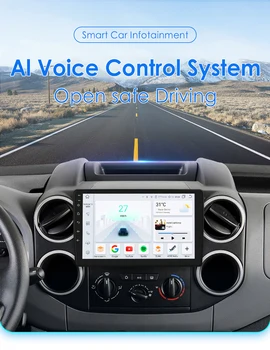 7862 Android Auto Audio для Citroen Berlingo B9 Peugeot Partner 2008 -2019 Автомагнитола Стереоплееры Беспроводной экран CarPlay 2Din