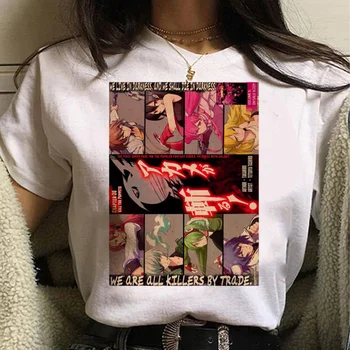 Akame ga Kiru Винтажный топ женщины смешной дизайнер аниме футболка девушка уличная одежда