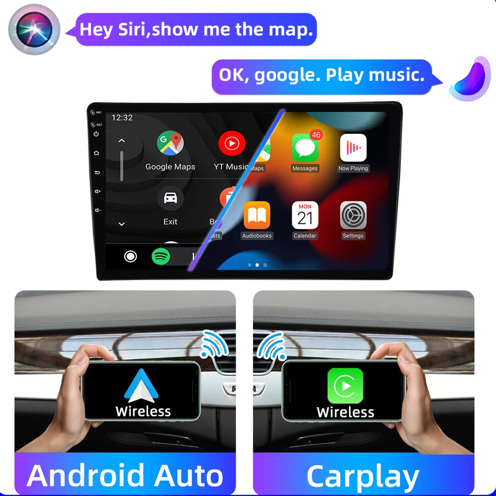 Android 13 Carplay Auto QLED Screen Для Kia K5 3 III 2020 2021 Автомагнитола Мультимедийный видеоплеер Навигация GPS Стерео Головное устройство