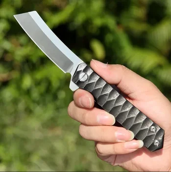 D2 Tanto Blade Bearing Складной карманный нож Тактический ручка из нержавеющей стали Ножи для выживания На открытом воздухе Кемпинг Охота Инструменты EDC