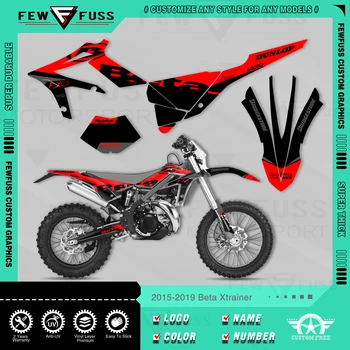FEWFUSS Набор графических наклеек и наклеек мотоциклетной команды для BETA Xtrainer 2015-2019 2015 2016 2017 2018 2019 Графика 001