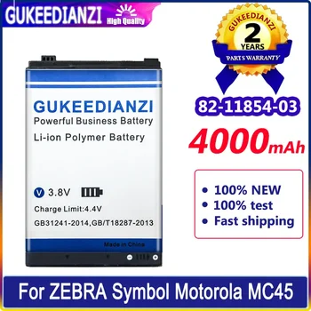 GUKEEDIANZI Аккумулятор 82-11854-03 (MC45) 4000 мАч Для ZEBRA Symbol Motorola MC45 Для Symbol ES400 Bateria