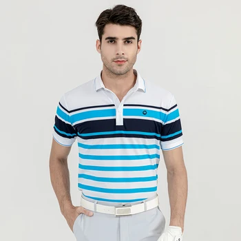 HELIX Летние повседневные футболки Мужские рубашки-поло с коротким рукавом Быстросохнущая футболка Спортивный пуловер для гольфа