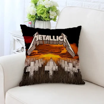 Metallicas Чехол для наволочек Декоративная подушка дивана Наволочка Украшение дома Украшение гостиной Хёнджин Чехол