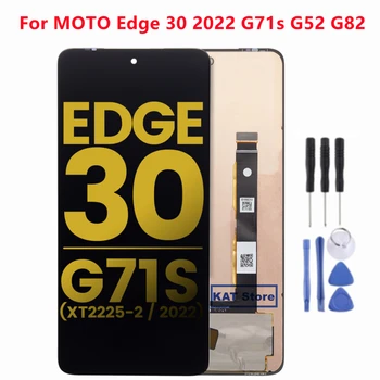 OLED для Motorola Moto Edge 30 2022 G52 G82 G71S ЖК-дисплей Сенсорный дисплей