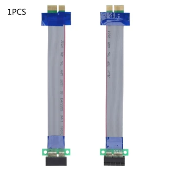 PCI для экспресс-перемещения Кабель PCI-E 1X на 1x слот Riser Card Converter Удлинитель кабеля Удлинитель Лента для Bitcoin
