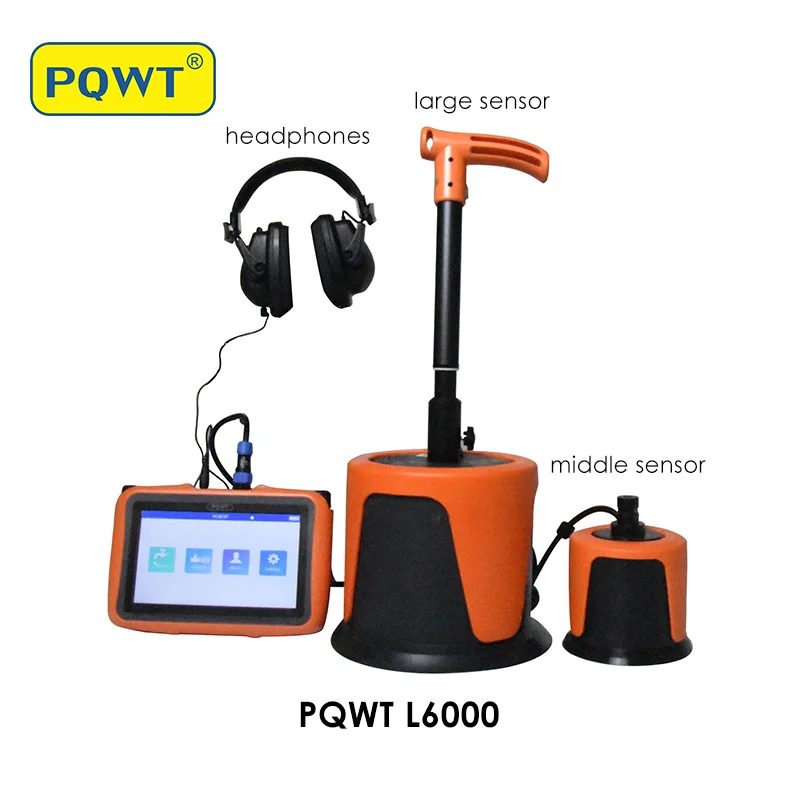 PQWT-L6000 Сантехнические инструменты, ремонт труб, наружные подземные водопроводные линии, детектор протечки воды