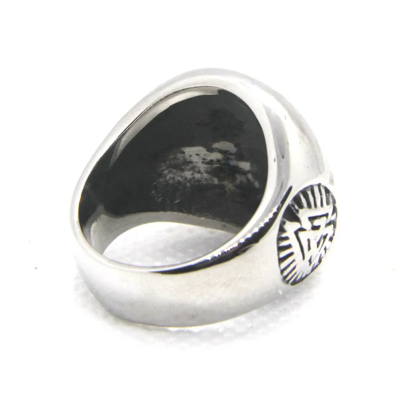 Rany&Roy Новейшее крутое кольцо в стиле Виккинга 316L из нержавеющей стали Модные ювелирные изделия в стиле панк