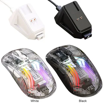 X2 Pro Беспроводная мышь Мини Портативная высокоточная мышь Регулируемая DPI 2,4 ГГц RGB Подсветка Игровые мыши с магнитной зарядкой S