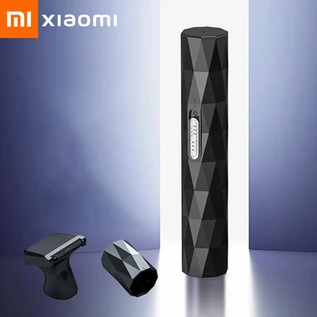 Xiaomi Электрический триммер для волос в носу Мужской нос Моющийся очиститель бороды Бритва для бровей Аккумуляторная многофункциональная чистящая машина