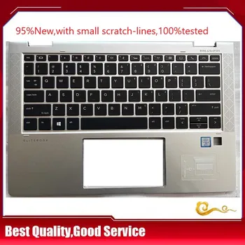 YUEBEISHENG 95%New/org для HP EliteBook x360 1030 G3 подставка для рук Верхняя крышка клавиатуры США, 100% проверено