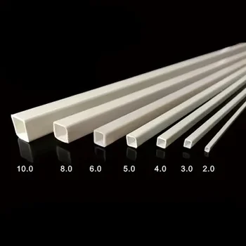  Архитектурная модель Материал трубки ABS Пластиковая труба длиной 25 см различных спецификаций100 шт.