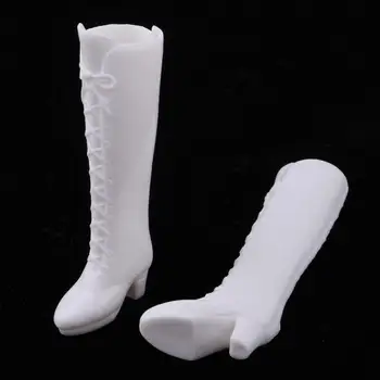 Белые сапоги на высоком каблуке Rainshoes Outfit для 12 дюймов Blythe Licca 1/6 BJD DOD
