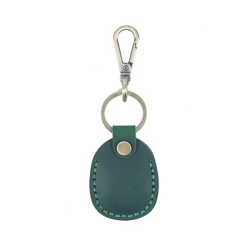  для Airtags Защитный чехол Ретро Высококачественный кожаный брелок для ключей для защиты от потери трекера Аксессуары для локатора