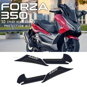 Для Honda Forza 350 NSS 350 Аксессуары для мотоциклов Центр Туннель Боковая Защита 3D Эпоксидная Наклейка 2021 2022 2023