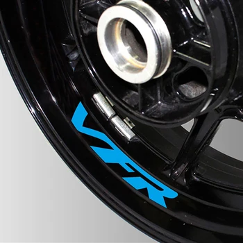 Для Honda VFR vfr Мотоциклетные шины Креативные наклейки Внутреннее колесо Светоотражающие декоративные наклейки Модифицированные бестселлеры Наклейки