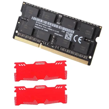  для MT 8 ГБ DDR3 Оперативная память для ноутбука + охлаждающий жилет 1600 МГц PC3-12800 204 контакта 1,35 В SODIMM для оперативной памяти ноутбука