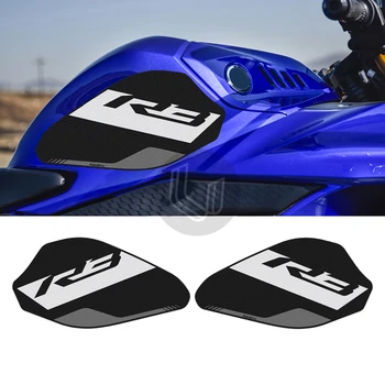  для Yamaha R3 2019-2022 Аксессуар для мотоцикла Боковая защита бака Коврики для коленного захвата