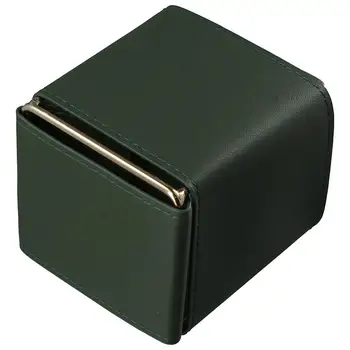 зеленый держатель для карандашей настольный кожаный держатель кисти для макияжа настольный органайзер офис