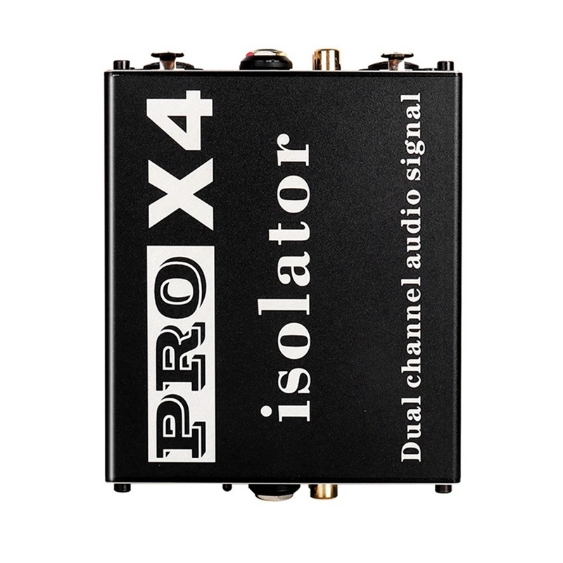 Многофункциональный аудиоизолятор PRO X4, 6,5 мм 3,5 мм XLR RCA аудио шумоизолятор, токовый акустический фильтр Фильтр заземления
