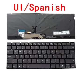 Новый пользовательский интерфейс Испанская клавиатура ноутбука с подсветкой для Lenovo YOGA S730 S730-13IWL S730-13IML IdeaPad 730S 730S-13IML Замена
