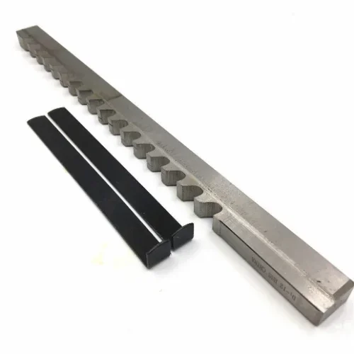  Нож для режущего инструмента из быстрорежущей стали с ЧПУ с прокладками 12 мм D Шпоночный паз толкающего типа Резак и прокладка HSS