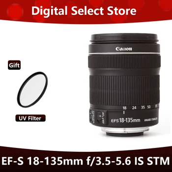 объектив Canon EF-S 18-135mm f/3.5-5.6 IS STM для зум-объектива EOS 80D 70D 77d 800D 750d 760d 2000D
