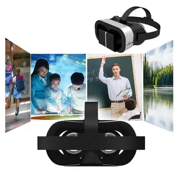 Очки виртуальной реальности Масштабируемые очки виртуальной реальности 3D VR Гарнитуры виртуальной реальности высокой четкости для 3D-фильмов Панорамные видео Путешествия