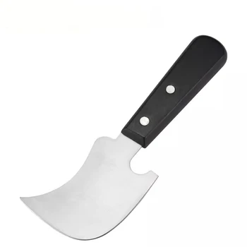 ПВХ пластиковая обрезка пола полумесяц лопата для пола инструмент для пайки палочка лопата для выравнивания инструмента из нержавеющей стали клей нож