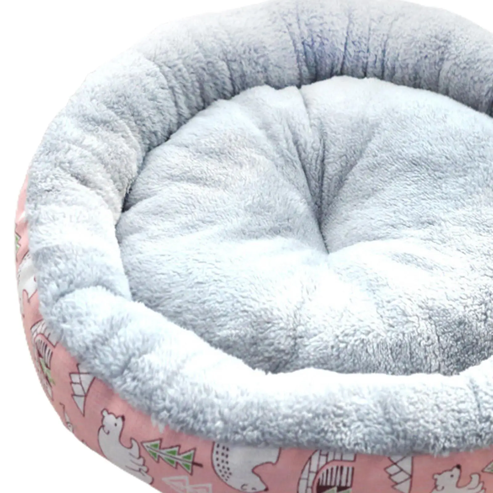  Плюшевая кровать для кошек Мягкая дремота Kitty Kennel Подушка для кровати для щенка