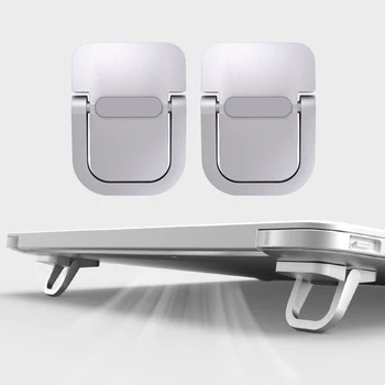 Подставка для ноутбука для держателя компьютерной клавиатуры Мини Портативные ножки Подставки для ноутбука для Macbook Huawei Xiaomi Notebook Алюминиевая поддержка