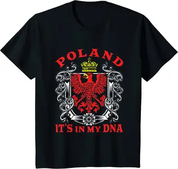 Польша Это в моей ДНК - Польский орел - Футболка с польской гордостью