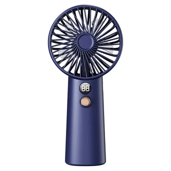 Портативный ручной вентилятор Наружный USB-перезаряжаемый вентилятор Очищенный Вентилятор для выдувания пыли Охлаждение Лето