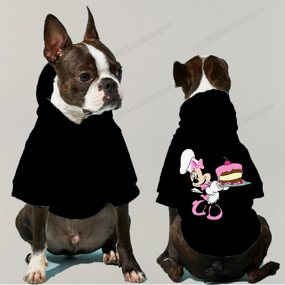 пуловер Костюм собаки Большие собаки с капюшоном Одежда для собаки Одежда для кошек Минималистичная одежда Одежда для щенков мопса Зима 2023 Домашнее животное