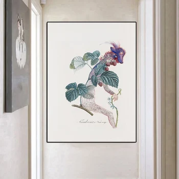 Сальвадор Дали Сюрреалистическая идея Абстрактные цветы растений Картина маслом на холсте Плакат Принты Cuadros Настенное искусство Картины для гостиной