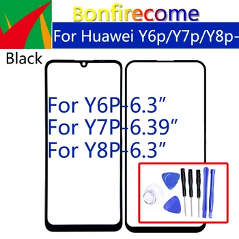  Сенсорный экран для Huawei Y6P MED-LX9N Сенсорный экран Y7P ART-L28 L29 / Y8P AQM-LX10 Замена переднего стекла дисплея