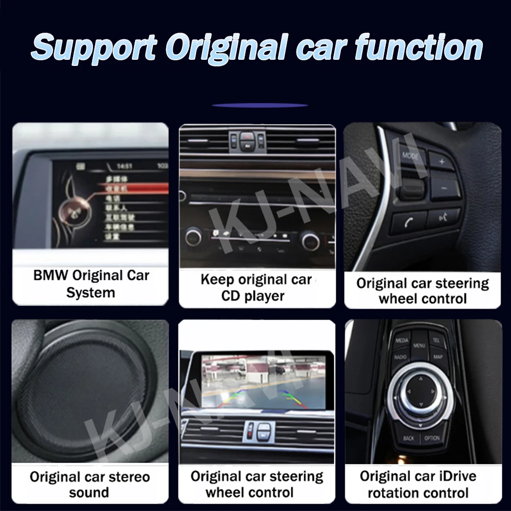 Система Android 13 для BMW X1 E84 2009 - 2015 iDrive CIC BT IPS Экран Авто Радио Стерео Видео Плеер Мультимедиа GPS Навигация