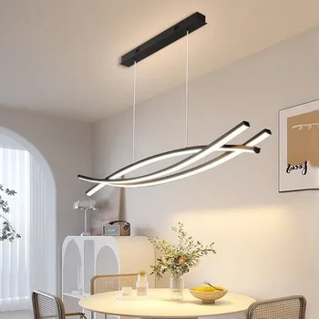 Современные алюминиевые люстры Светодиодный подвесной светильник LuxuryДля гостиной, столовой, кухни, острова, подвесного освещения