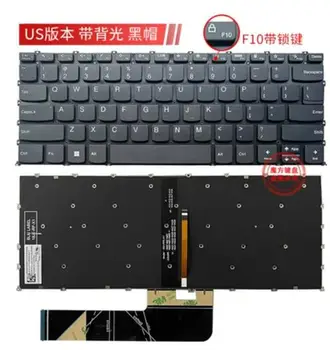 Черная клавиатура США для LENOVO ThinkBook 14 G3 ACL,14 G3 ITL,14 G4 IAP 14 G4 ABA с подсветкой (клавиша F10 - клавиша блокировки)